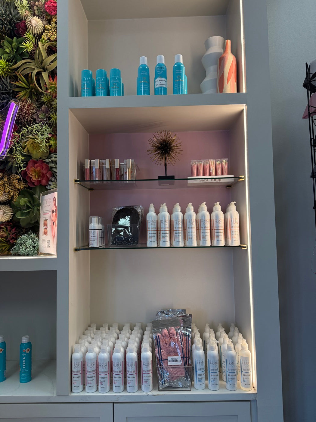 Dallas product shelf